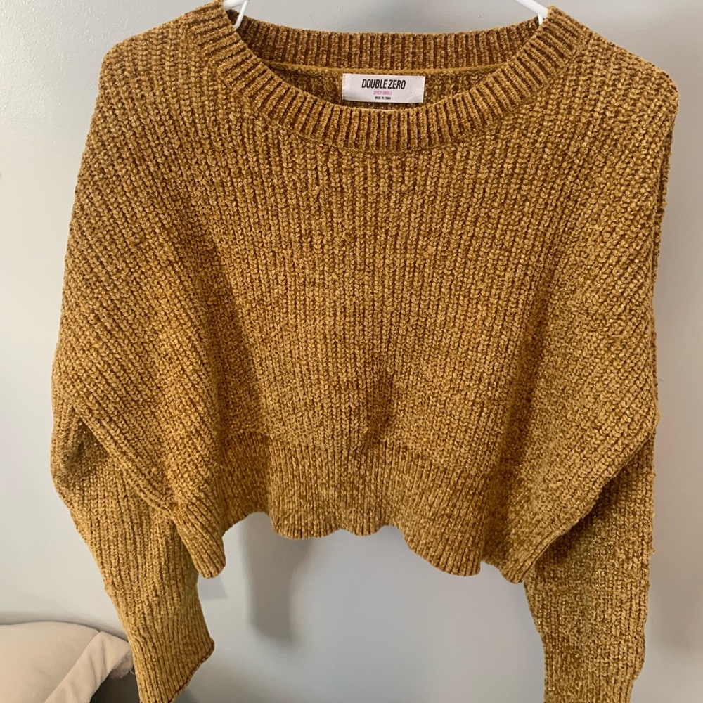 Size small crop top sweater for $10